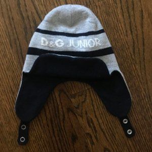 D&G Dolce & Gabbana Baby Boy Aviator Hat 18-24M